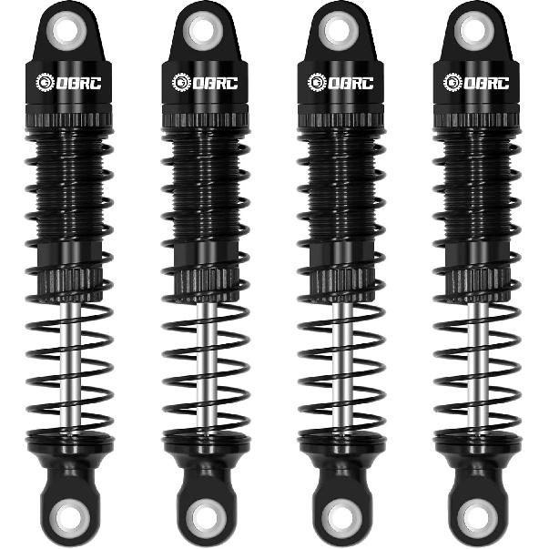 Esilun 60mm Shocks Absorber Oil Threaded Damper Threaded Shock Absorber for TRX4M 1/18 RC Crawler Car Upgrade Accessories