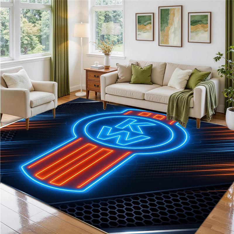 Kenworth Design Crystal Velvet Rug Soft Decorative Mat for Bedroom Entrance