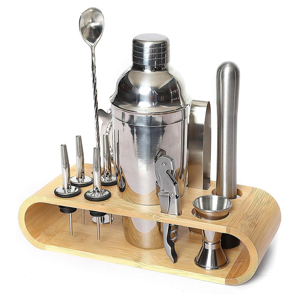 26 Years Old New Bartending Set Bar Stainless Steel Hand Crank Snow Jug Cocktail Shaker Set