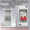 1Pcs IP65 Waterproof Breaker Box 2 Way MCB Protection Box  for 2P Breaker