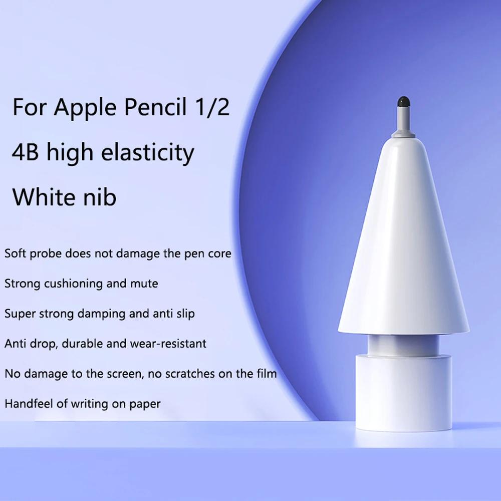 Stiftspitzen für Apple Pencil Pro 1./2. Gen Ersatz Kristall Diamant Spitzen 4B 2B HB für iPad Stift 2 1 Verschleißfeste Stylus Stift Spitzen
