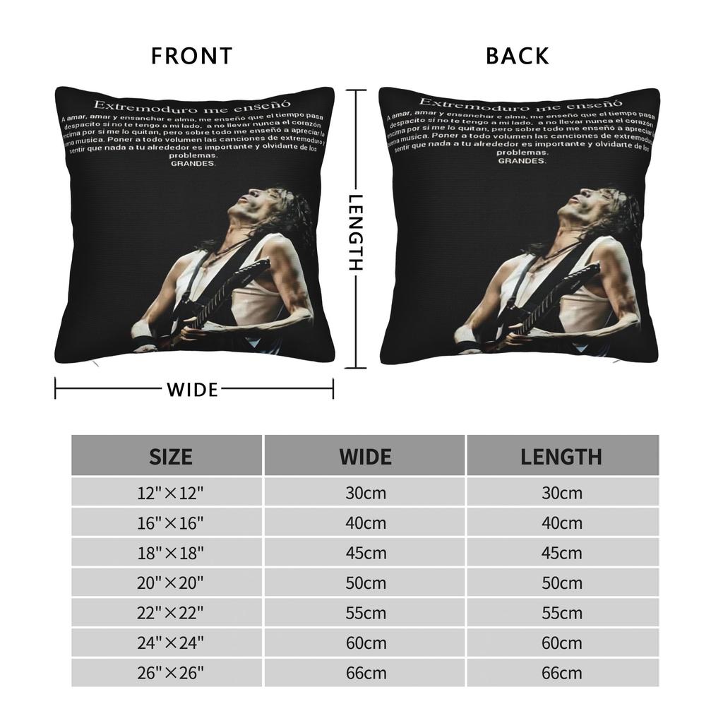 Extremoduro Spanish Hard Rock Band Pillow Case Robe Iniesta Comfy Pillow Cover For Living Room Bed Chair Fashion Pillowcases