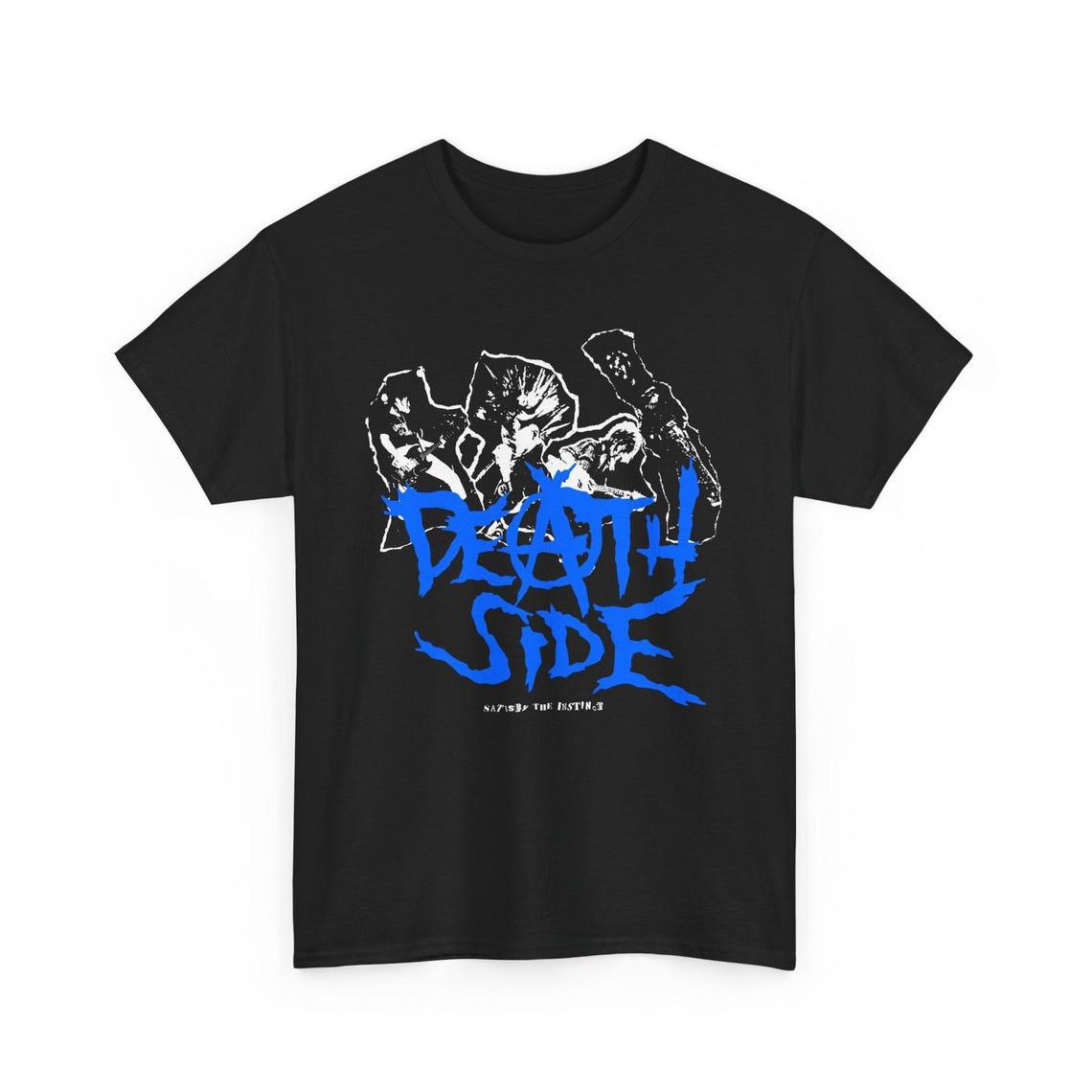 Death Side Tee-Shirt, Unisex, Old-School Japanese Crust Hardcore UNISEX SHIRT M