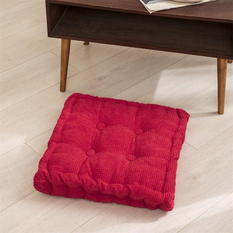 Sofa Seat Nonpilling Cushion Soft Seating Washer Square Nonfading Polyester