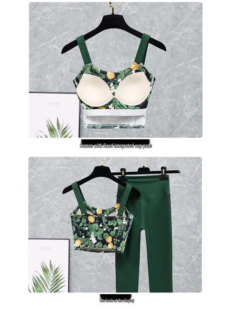 Women's Mesh Yoga Tank Top with Chest Pad - Beautiful Back Pilates Fitness Vest