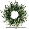 Christmas Olive Wreath, Olive Fruit Wreath Decoration, Door Wall Hanging Decoration, Fake Flowers