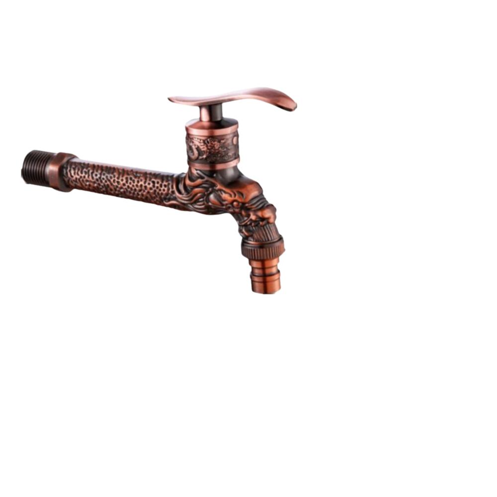 Freeze-Resistant Material Antique Faucet Dragon Head Design Dragon Spout Tap Mop Pool Application