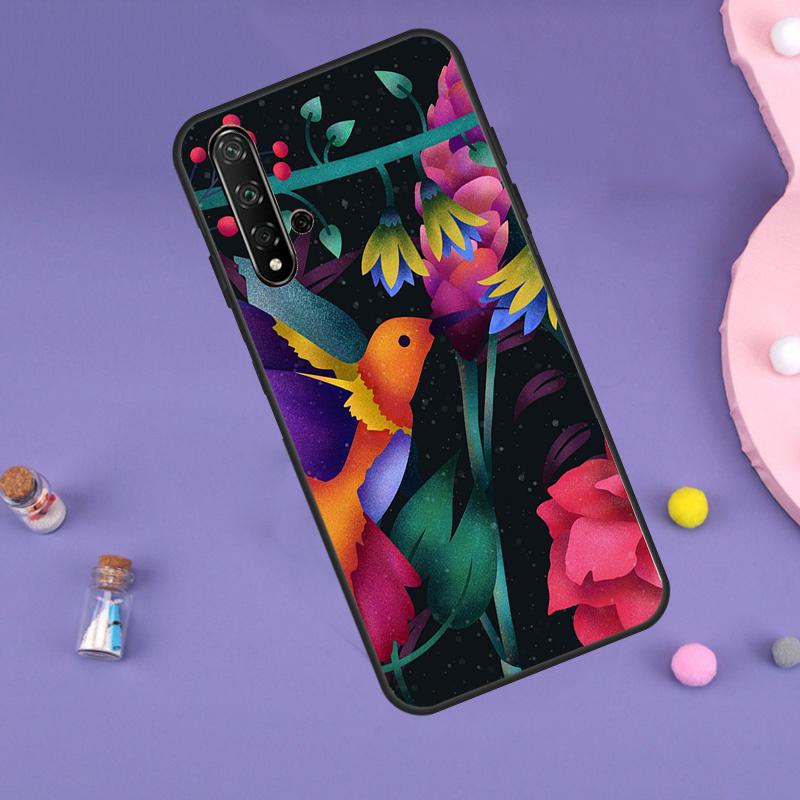 Hummingbird For Huawei Nova 11i 12i 8i 7i 3i 9 10 SE Y60 Y61 Y70 Y72 Y73 Y90 Y91 P20 P30 P40 Lite Case