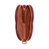 Coach Classic Monogram Leather Heart Print Zipper Heart-Shaped Coin Purse Women Wallet Khaki C8398-B4P22