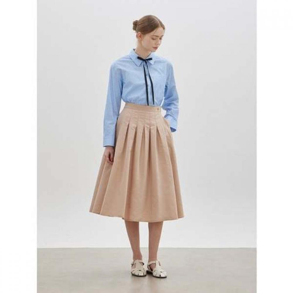 Cc Collect Dot Pattern Tie Shirt Blouse  C261msc001 