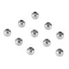 200pcs Smooth Round Jewelry Beads Ball End Spacer Beads Jewelry Tools Beading Supplies  DIY Jewelry