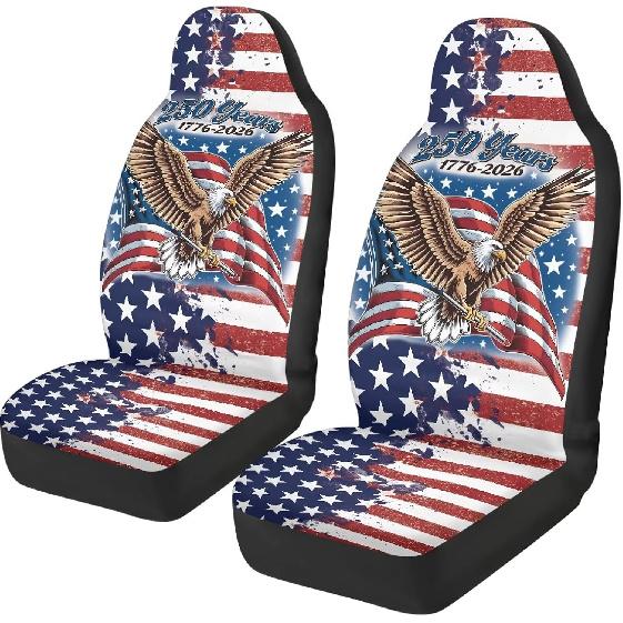 Purple Butterfly Galaxy Auto Car Seat Cover for Cars, Trucks, Vans, SUV, Vehicle Seat Cover Auto Saddle Blankets Driver Seat Protector Covers Full