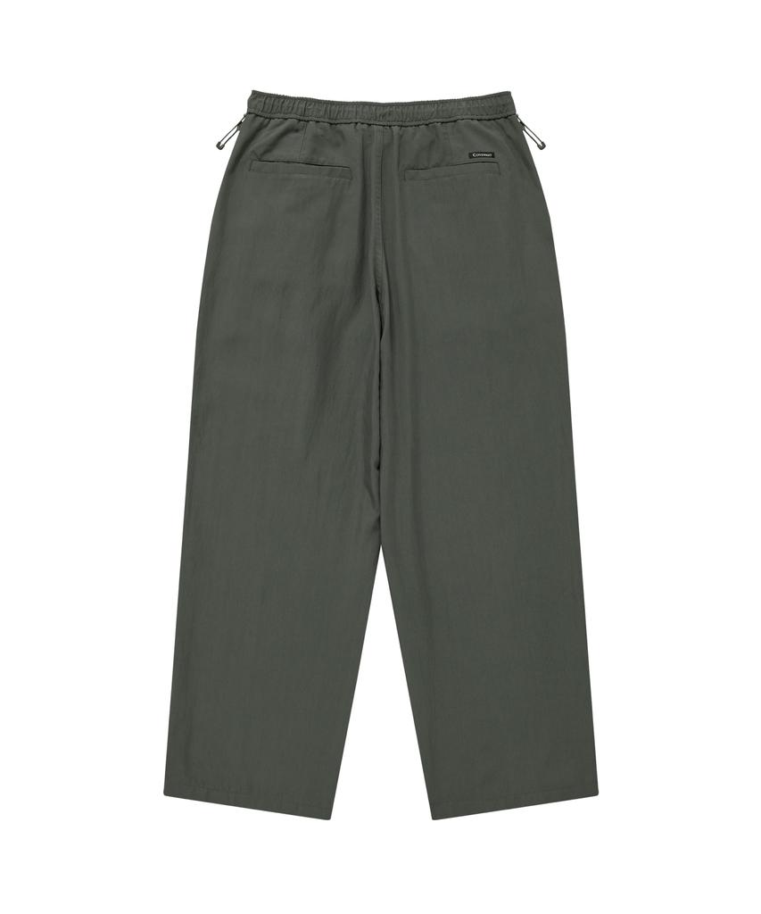 COVERNAT Semi-Wide Fluid Easy Pants Charcoal