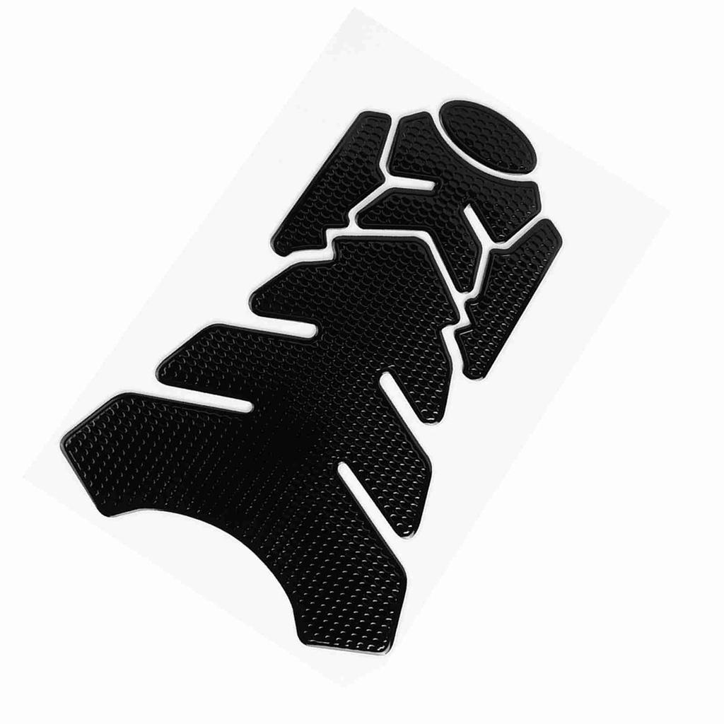 3D Motorcycle Gas Oil Fuel Tank Sticker Pad Protector Decoration Fit for YamahaBlack