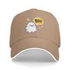 Ghost Of Disapproval BOO Baseball Caps Snapback Baseball Hats Breathable Casual Casquette Outdoor for Men And Women
