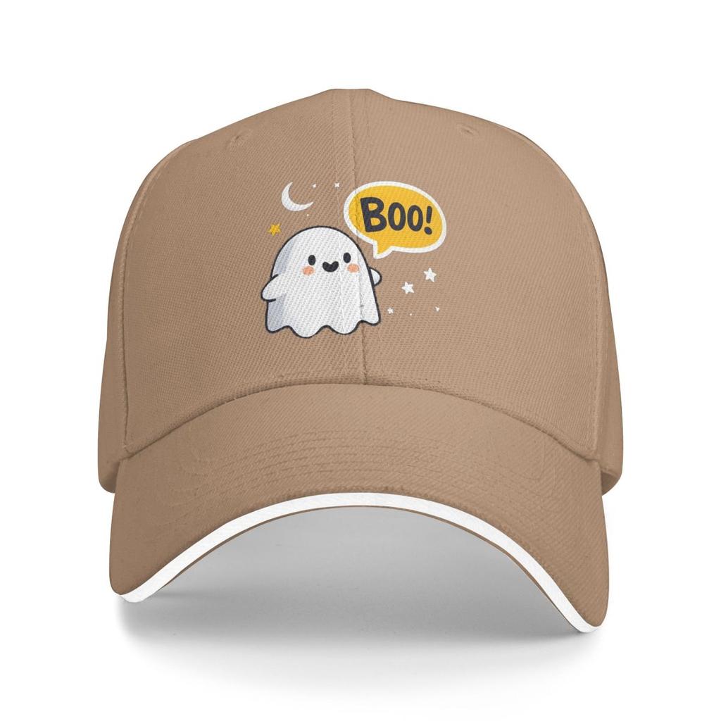 Ghost Of Disapproval BOO Baseball Caps Snapback Baseball Hats Breathable Casual Casquette Outdoor for Men And Women