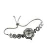 TikTok Colorful Rhinestone Ladies Bracelet Quartz Watch