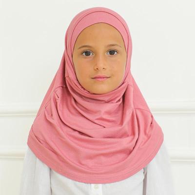 Easy To Wear Hijab For Girls, Muslim Scarf for Kids, Instant Hijabs For Women, Viscose Children Scarves For Ramadan Eid