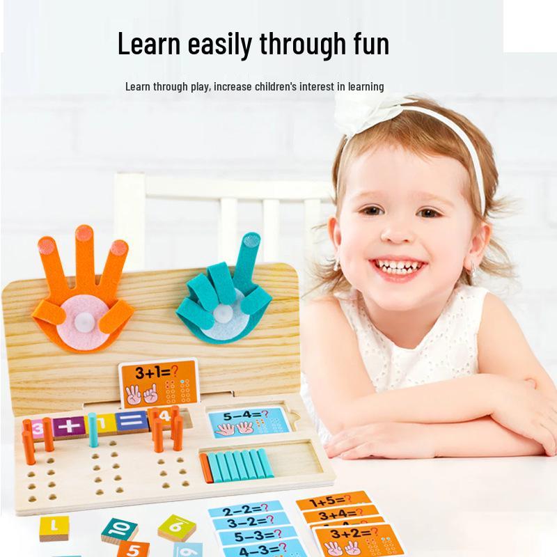 Montessori Math Learning Aids for Kids: Educational Toys for Addition & Subtraction