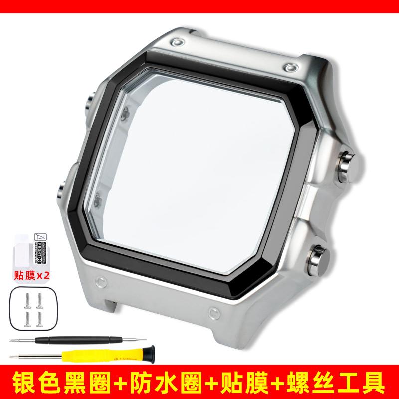 Ae1200 Fashion Accessories For Casio Case Kit Modified Metal AE-1200 Ae-1300 Bezel Glass Strap Ring Stainless Steel Watch Band