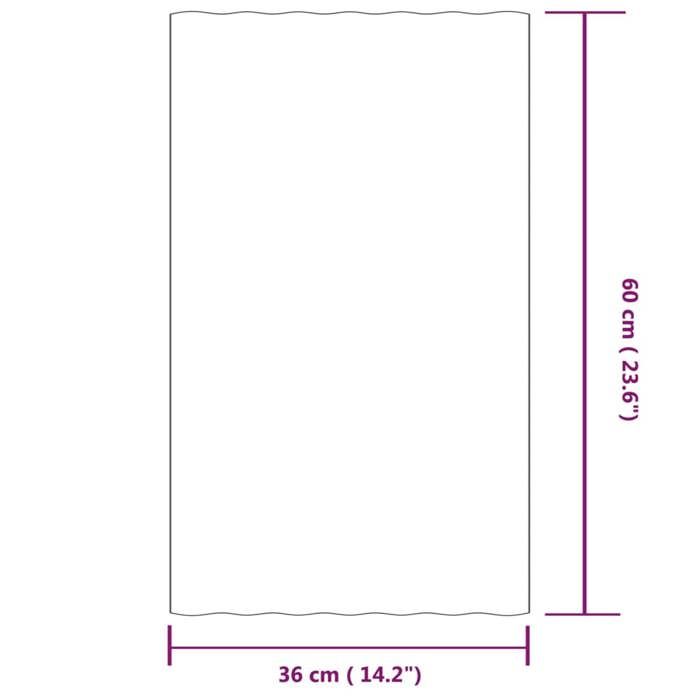 VidaXL 36x Roofing Panels Profiled Sheets DIY Roof Shed Garden Shelters Stable Mobile Home Galvanized Steel 319128