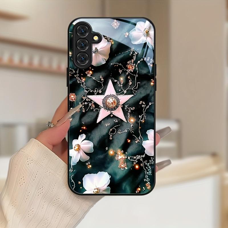 Exquisite Luxury High-end PhoneCase Glass TPU PhoneCase for Samsung Galaxy S26 S25 S24 S23 S22 S21 FE Ultra Plus Dropresistant