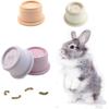 Stackable Rabbit Toy: 8-Piece Plastic Nesting Cups for Children's Education & Water Play