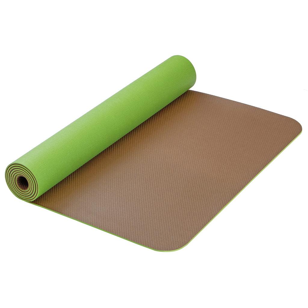AIREX Yoga Calyana Lime Thick Mat, Earth, Green-Hazel, 4.5mm