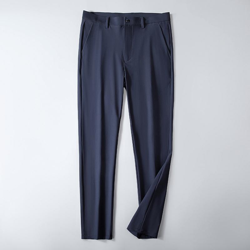 

Мужские летние быстросохнущие повседневные брюки прямого кроя из ледяного шелка 32