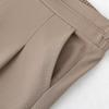 Stylish Ice Silk High Waisted Pants for 50-Year-Old Women - Loose, Elastic, Straight-Leg Summer Casual Wear