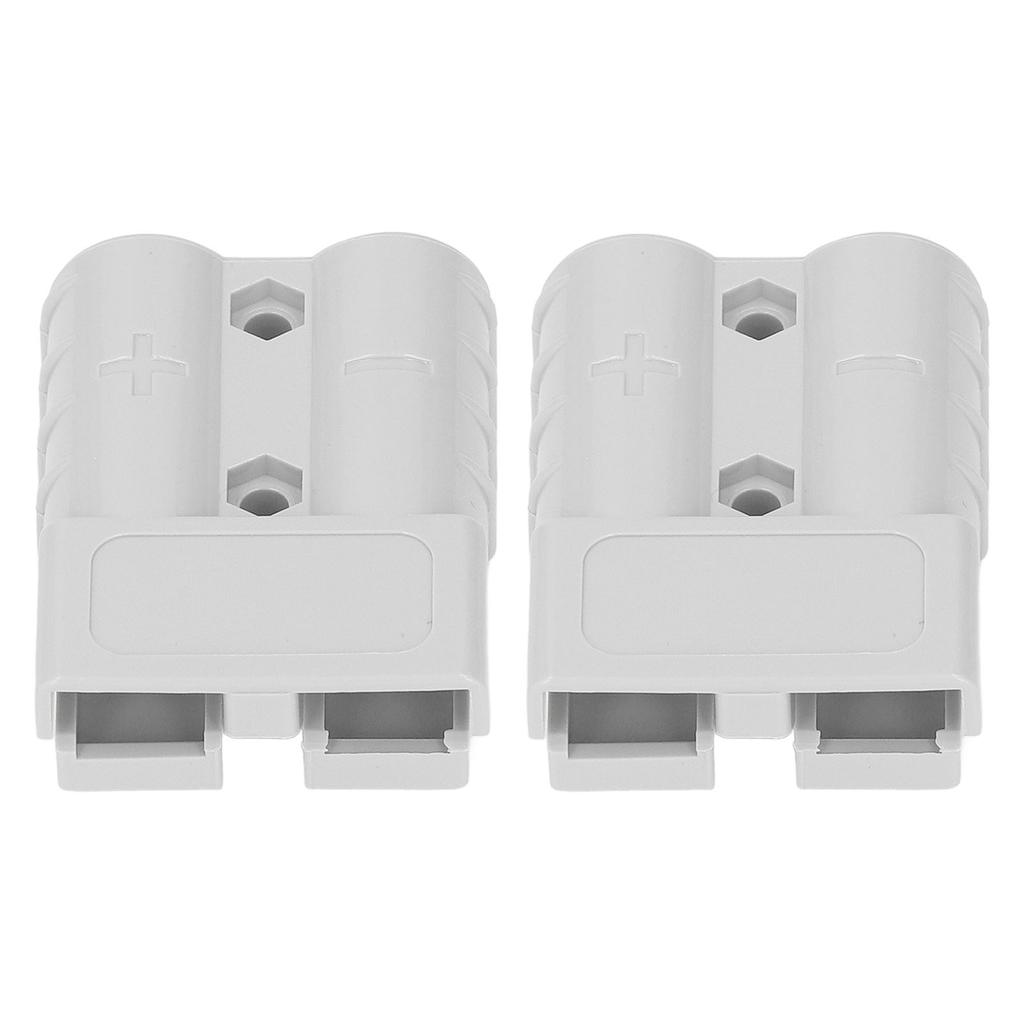 2 Sets Battery Quick Connector 12 10 8 6AWG Disconnect Wire Harness Plug with Terminal 50A 600V