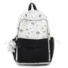 Schoolbag Japanese isn't cute cat printed student backpack niche high value color matching large capacity schoolbag small backpack