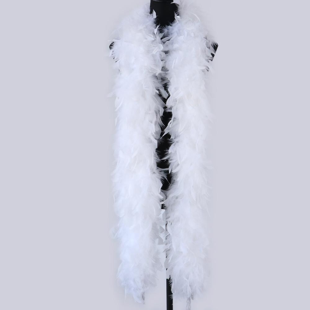 DIY Turkey Marabou Feather Boas 90 Grams Purple 2 Meters Scarf Wedding Dress Shawl Decorative Feathers DIY Creative Helloween Craft