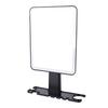 Shower Mirror Touch Control 3 Color Lights No Drilling Installation Water Proof Fogless Shower Mirror for Bathroom Black