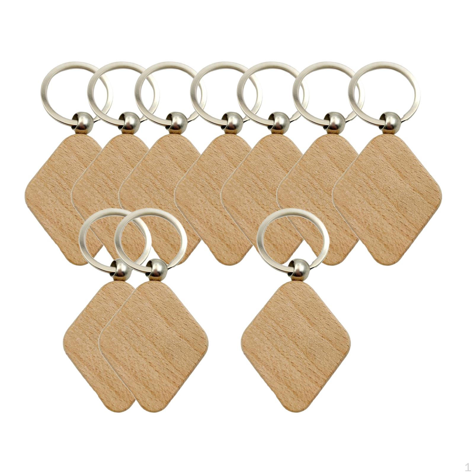 

10 шт. цепочка для ключей, брелок ручной работы для изготовления ювелирных изделий Style A 42x50mm