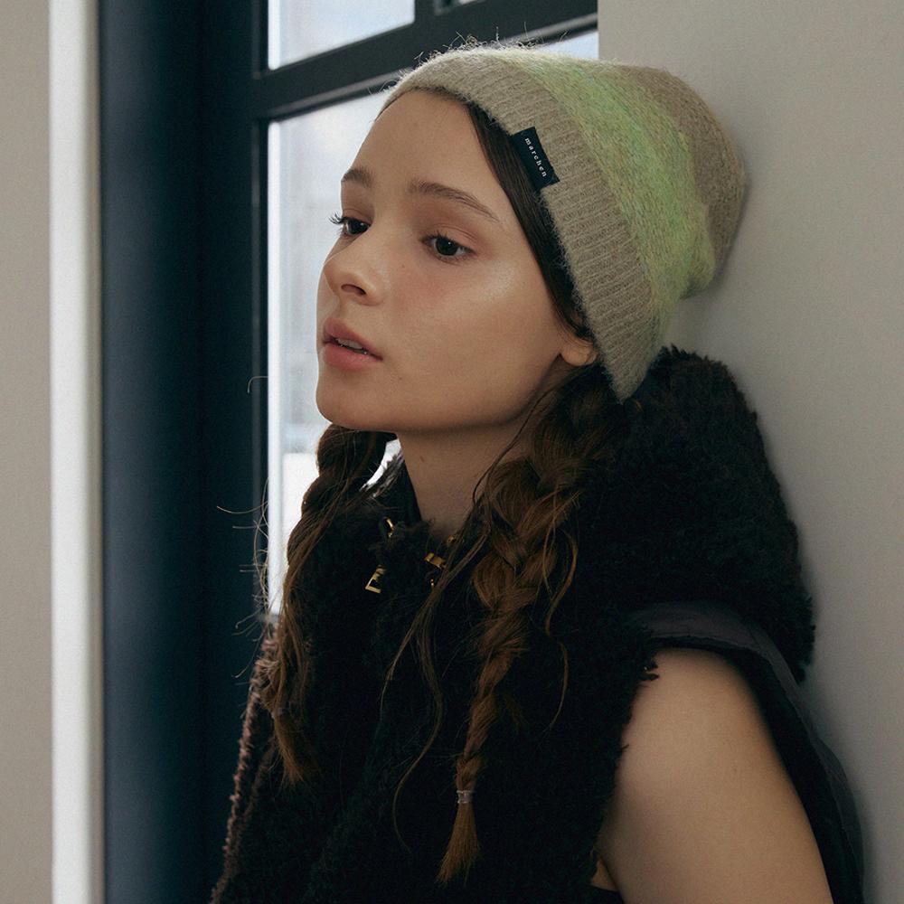 Meleuhen Gradation Knit Beanie_4Color