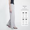 Women's Draped Wide-Leg Casual Pants