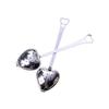 Stainless Steel Tea Infuser & Strainer Set with Love Handle