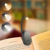 Reading Light, LED Book Lights, Rechargeable Book Light for Reading In Bed - Eye Caring 3 Color Temperatures, 360 Flexible Gooseneck Clip On Book Ligh