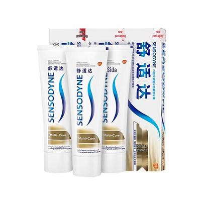 Sensodyne Multi-Care Zubní pasta proti citlivosti s fluorem, 120 g, 3 kusy
