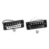 2 Stück Elektrische Gitarre Humbucker Tonabnehmer Hohe Empfindlichkeit Metall 6-Saiten Elektrischer Bass Tonabnehmer