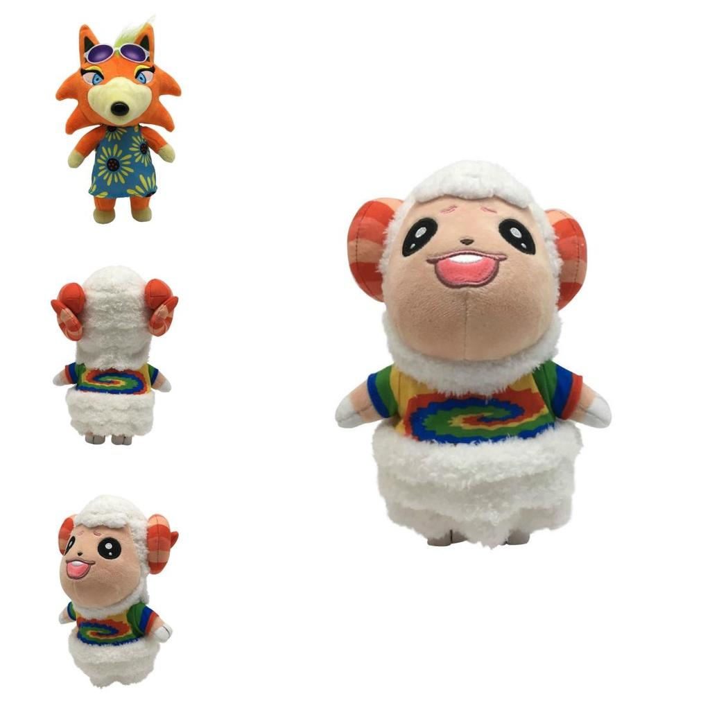 Adorable Animal Crossing Dom Audie 8-inch Plush Toy For Kids And Fans Gifts