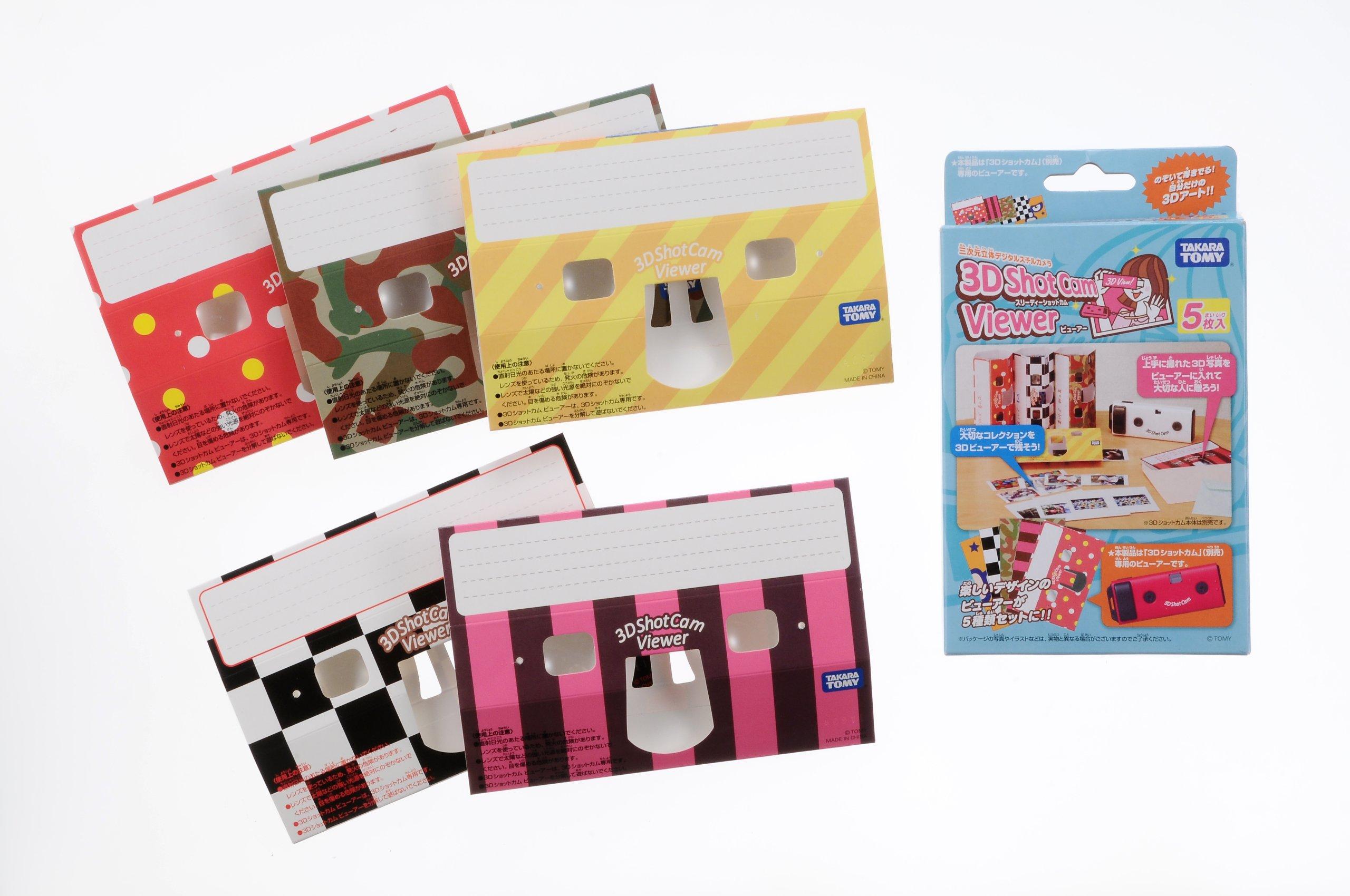 

Takara Tomy 3D-камера для просмотра снимков, 5 штук 3D-камера для просмотра снимков