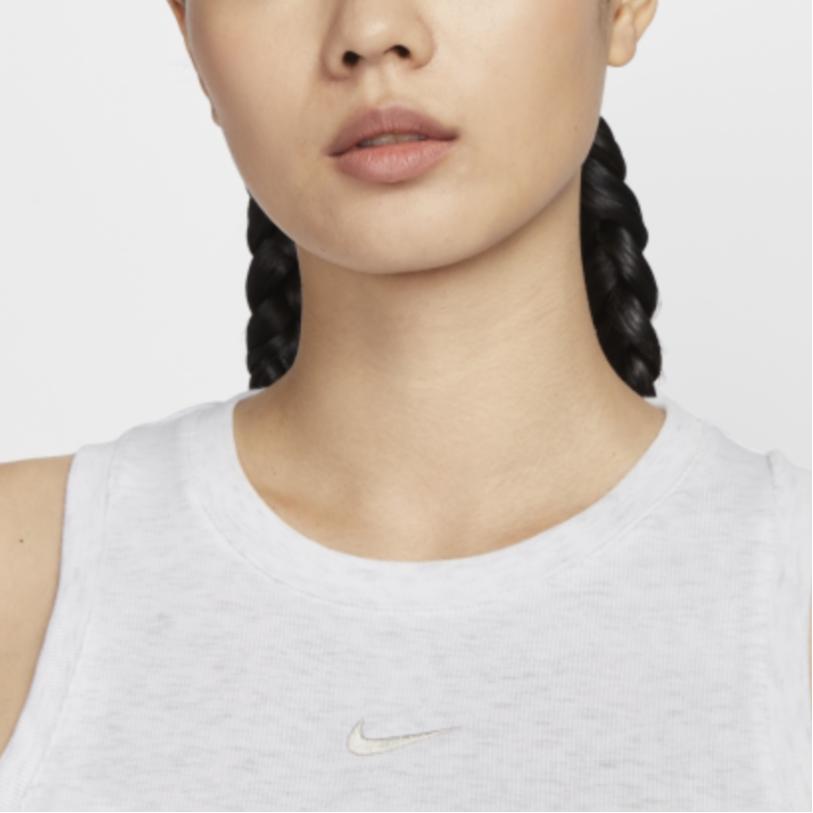 New Nike Sportswear Essentials Series Tank Tops Women's White FB8280-051