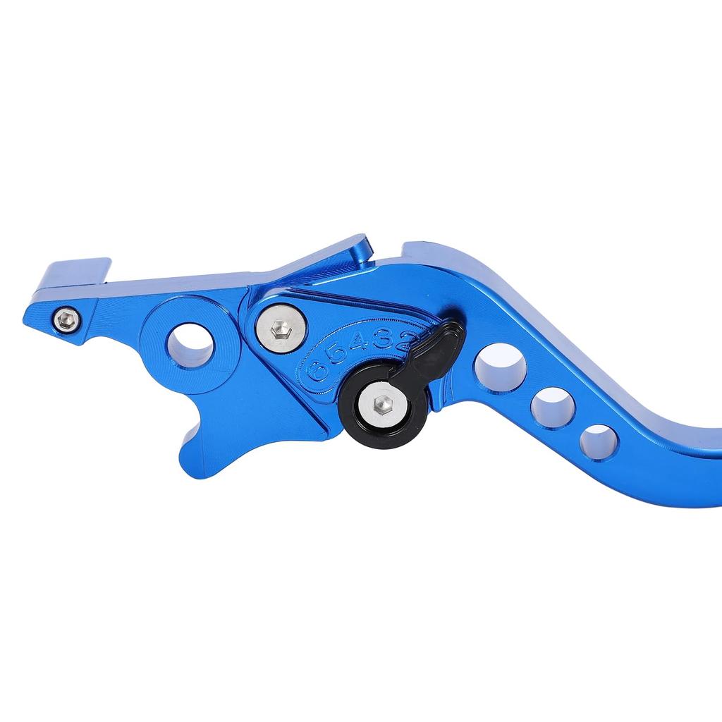 nakira Honda Universal Brake Lever Clutch Levers Monkey 125 Grom NS-1 CBR400R CB400F with 6 Levels Adjustment (Blue)