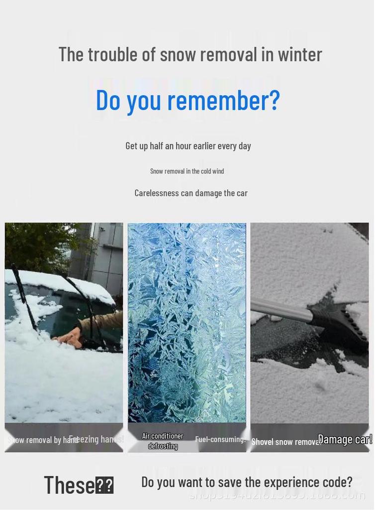 Car Windshield Snow Shield & Sun Visor Heat Insulation Cover