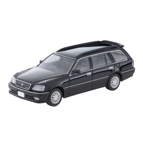 TOMYTEC Tomica Limited Vintage Neo 1/64 Scale LV-N355b Toyota Crown Estate Athlete V (Black) 2001 Model, Finished Model, 333319