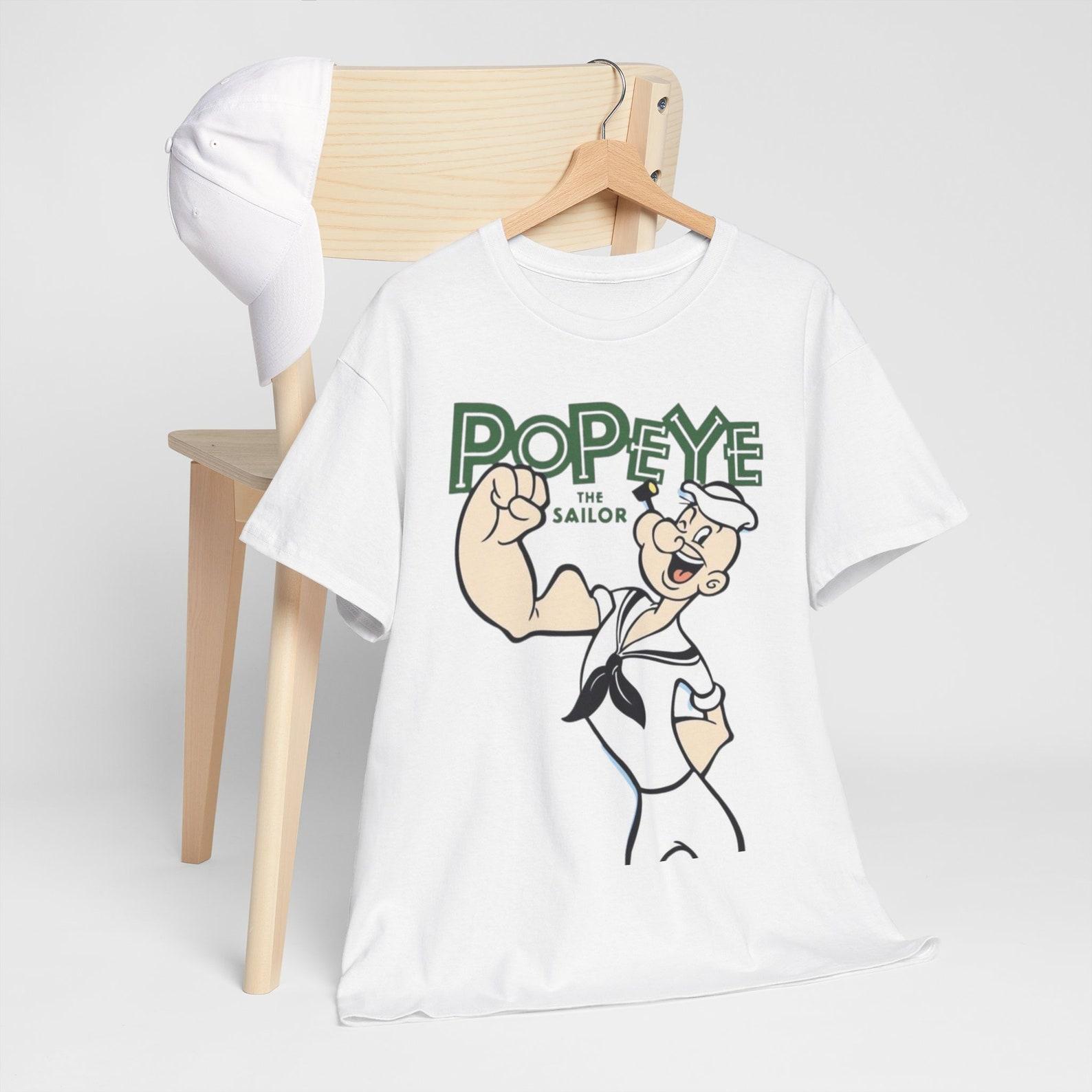 New Popeye Cotton Tee Shirt S