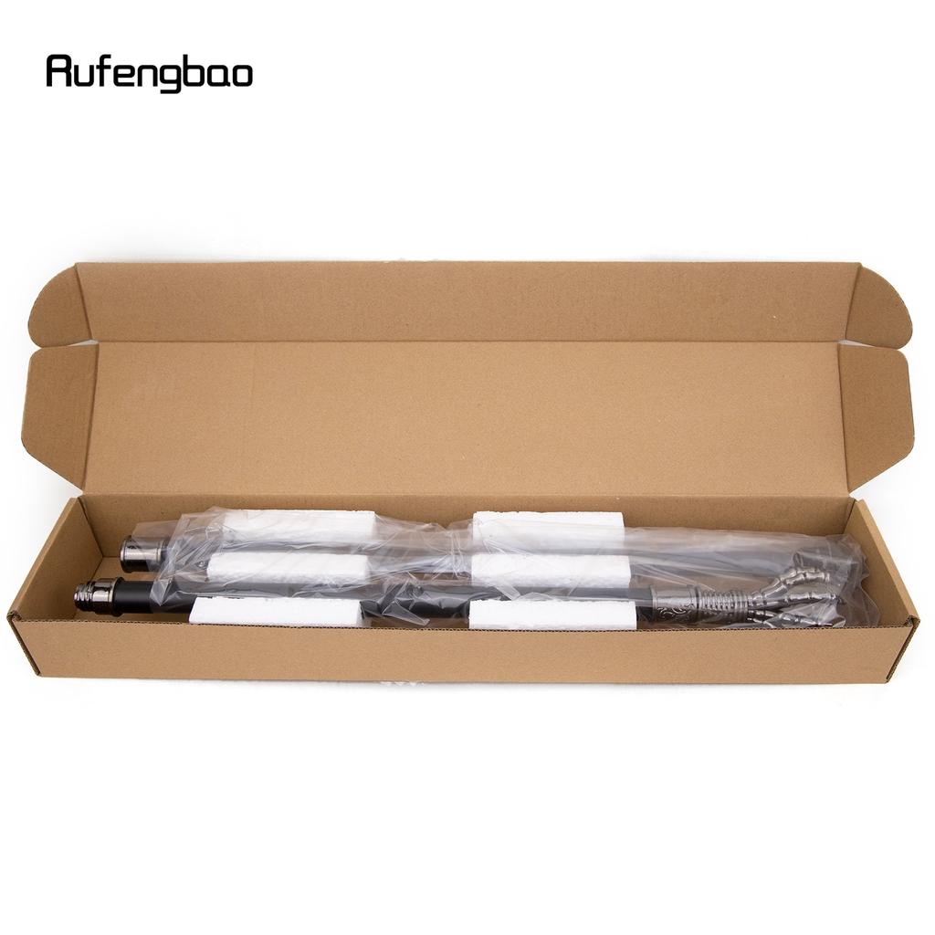 Transparent Glass Ball Steampunk Walking Cane Fashion Decorative Walking Stick Gentleman Luxury Crosier Knob Walking Stick 93cm