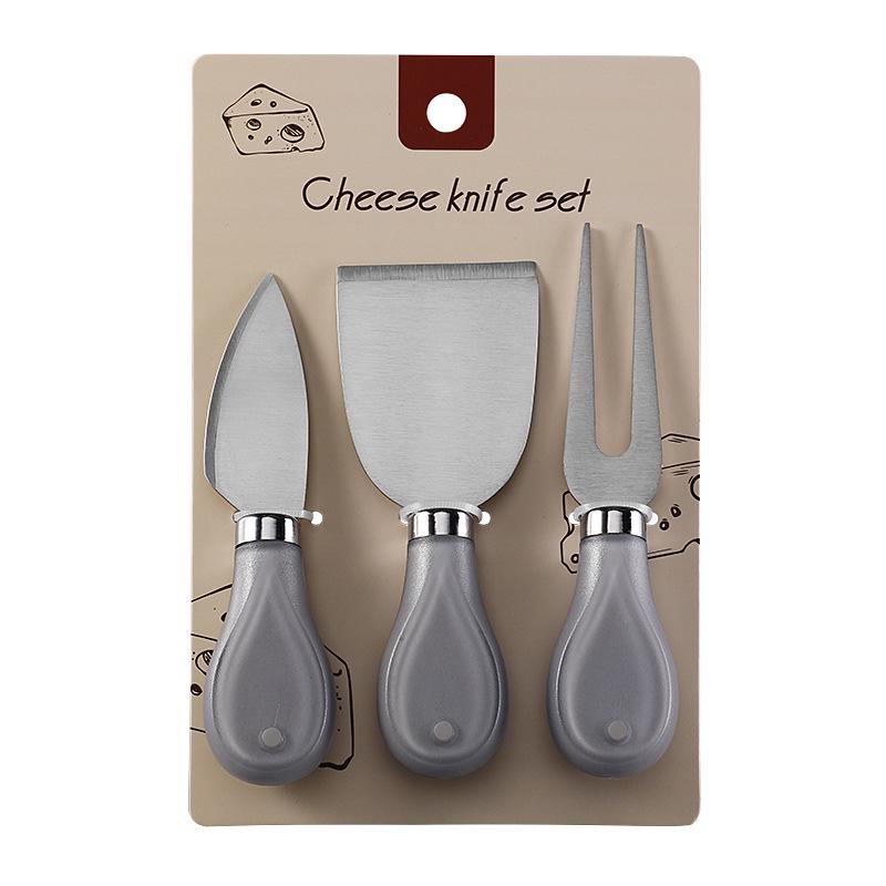 Bangkasi Edelstahl Käsemesser und Spatel Set